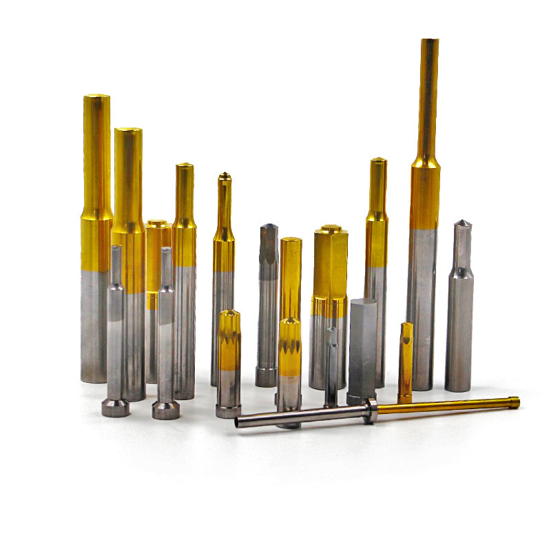 Tungsten Carbide HSS Punches Ejector Pin For PUNCH PIN Tin Tialn Coating
