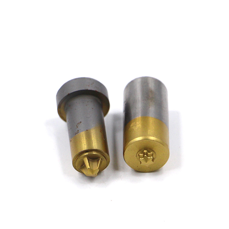 High Precision M2 M42 TiN/TiCN Coating Screw Second Punch For Screw Processing
