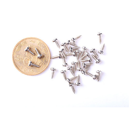 Nickel Plated  Surface Treatment High Precision Mini Screw Cylindrical Head Cross Recessed Self-Drilling Micro Screw  for Phone