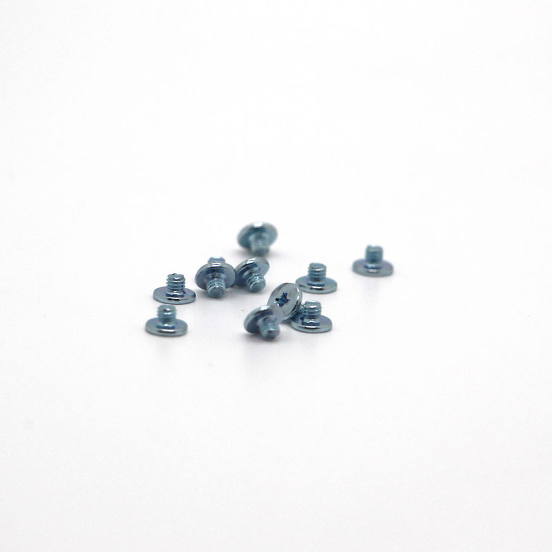 M0.5-M3 Precision Micro Truss Head Screws 410 Stainless Steel Black Oxide for Medical Devices Customized Servcie