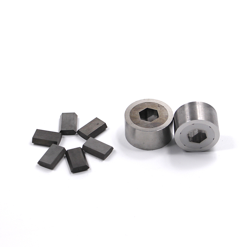Customized Size Cold Forming Dies , Tungsten Carbide Hex Die Heat Resistant