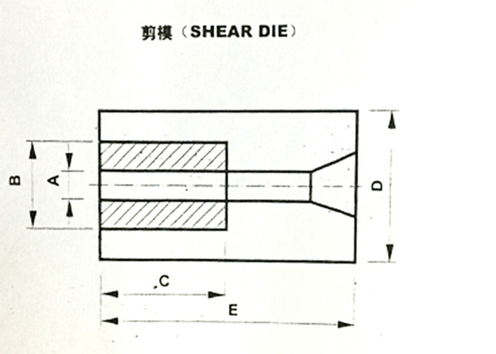 Customized Size Cutting Shear Die 0.01 Tolerance With SKD61 / DIN1.2344 Shell