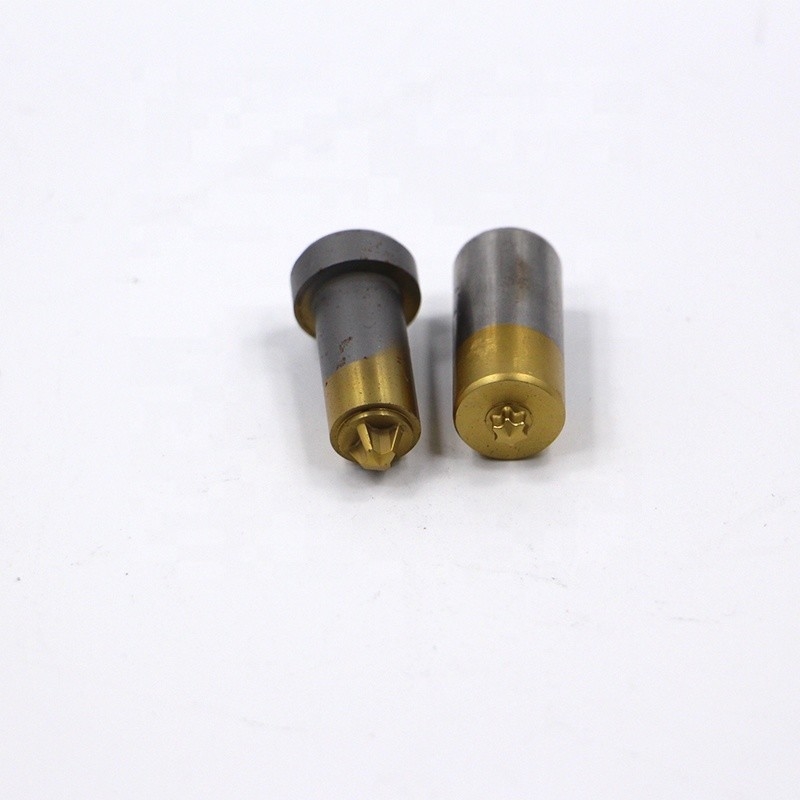 Yellow Color Second Screw Punch JIS / ANSI / DIN / ISO / BS / GB / NON Standard